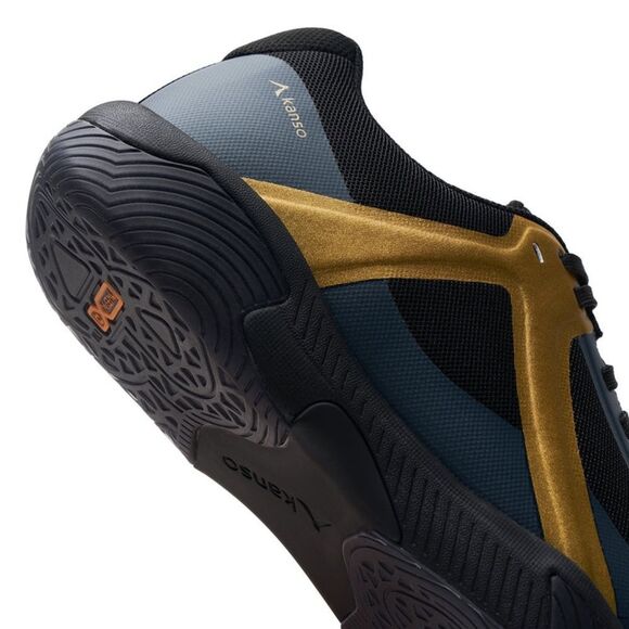 Kanso DragonFly Indoor Court Shoes Black/Gold size 7.5 NWT in box - Picture 3 of 15